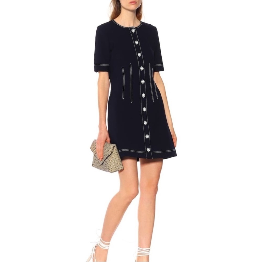 Veronica Beard Navy Mini Dress Size 8